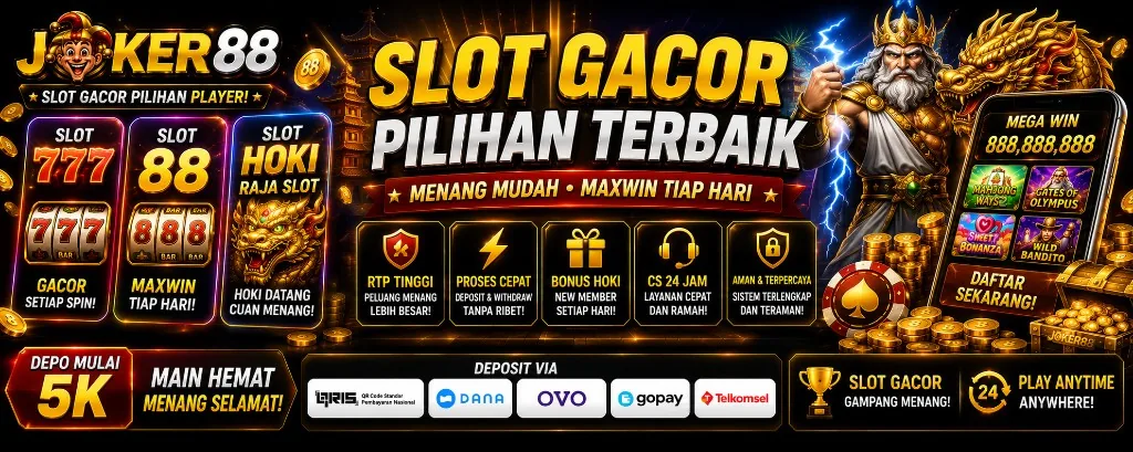 JOKER88 slot gacor pilihan terbaik maxwin tiap hari