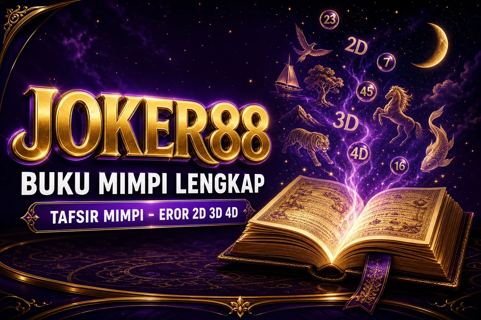 Buku Mimpi JOKER88 Goceng — Kamus Simbol ke Angka Togel