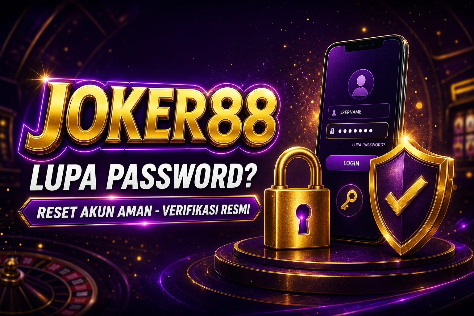Lupa Password JOKER88 Goceng — Reset Aman & Hindari Phishing