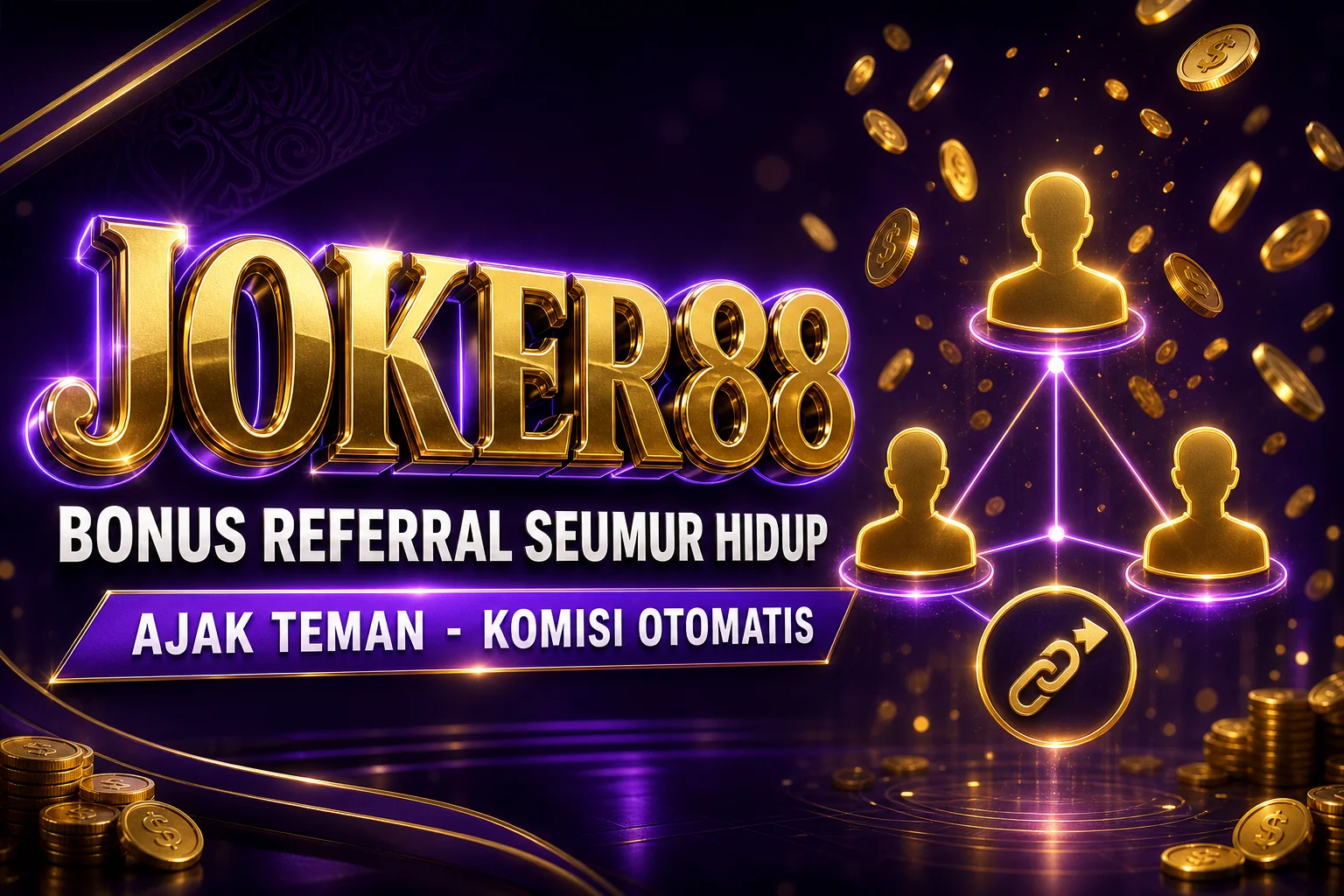 Referral JOKER88 Goceng — Ajak Teman & Klaim Komisi Aman